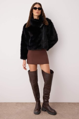 Chaqueta oversize - Negro