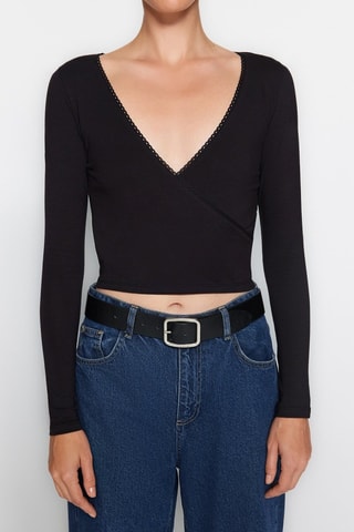 Crop top - Preto