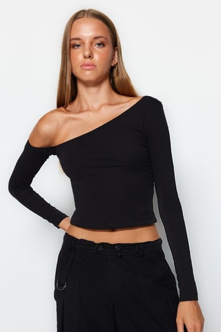 Crop top - Preto