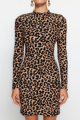 Nauwaansluitende Jurk - Zwart