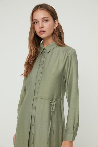 Blouse-jurk - Groen