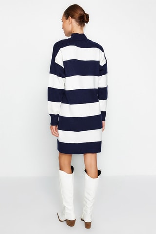 Trui-jurk - Marineblauw