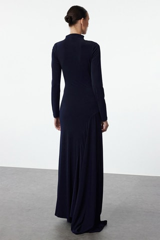 Lange Jurk - Marineblauw