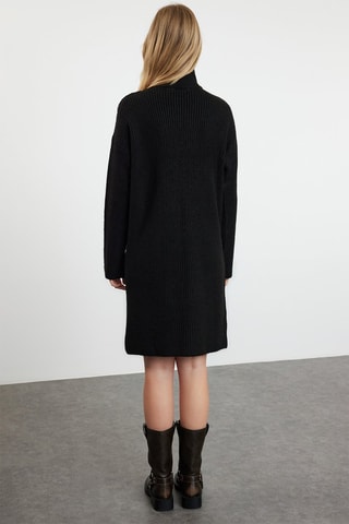 Trui-jurk - Zwart
