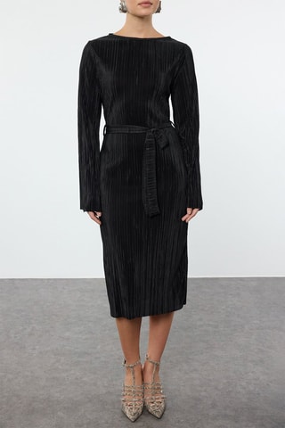 Midi-jurk - Marineblauw