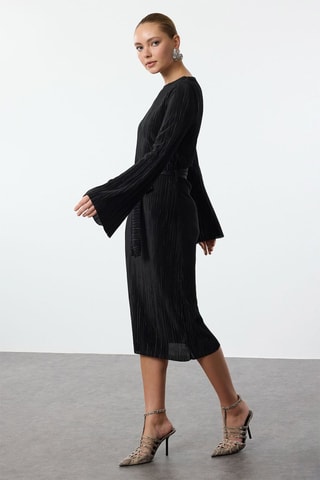 Midi-jurk - Marineblauw