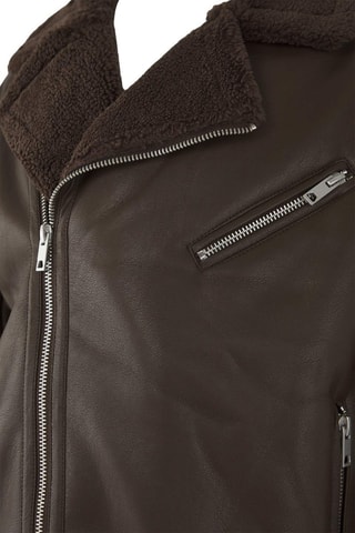 Giubbotto stile aviatore - Marrone