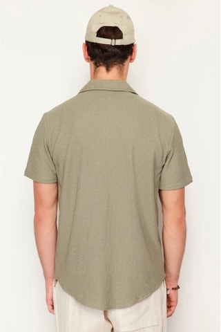 Camisa regular - Verde