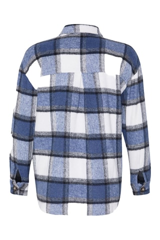 Sovracamicia - Blu e bianco