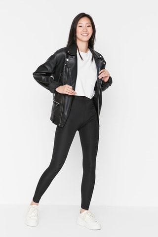 Legging Hoge Taille Zwart