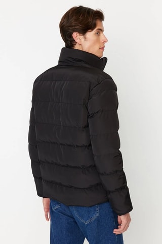 Piumino regular - Nero