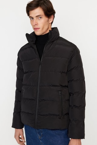 Piumino regular - Nero