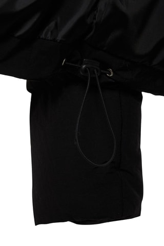 Piumino oversize - Nero