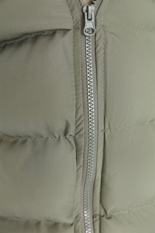 Piumino con cappuccio - Kaki