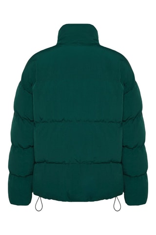 Piumino oversize - Verde scuro