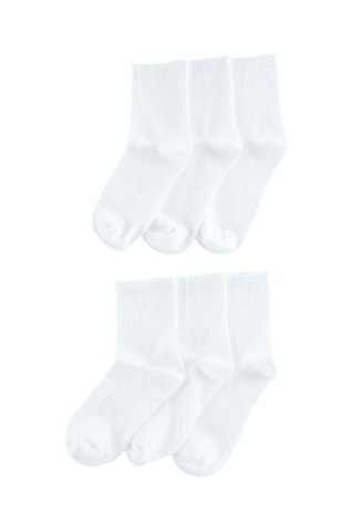6 Paar Sokken - Wit