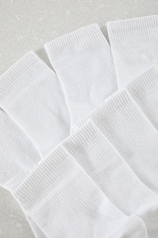 4 Paar Sokken - Wit