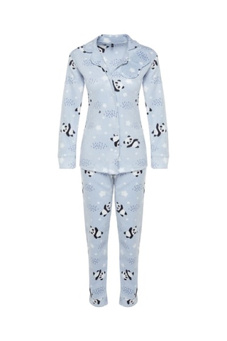 3-delige Pyjama - Blauw
