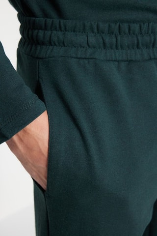 Pyjama - Donkergroen