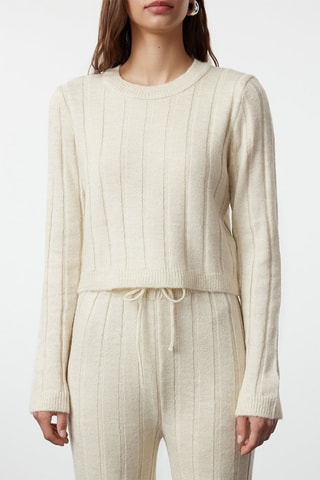 T-shirt en Broek - Beige