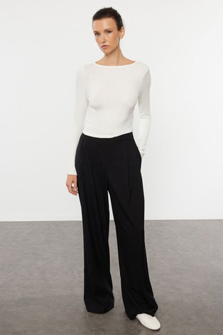 T-shirt slim fit - Ecru