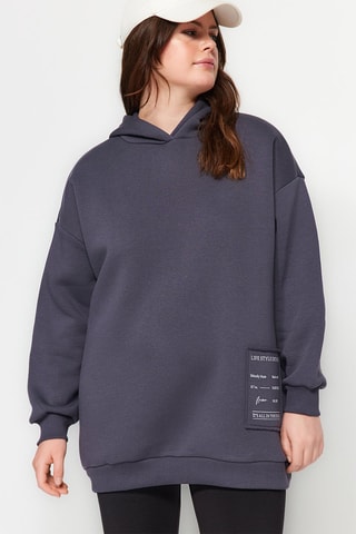 Sweater met Capuchon - Antraciet