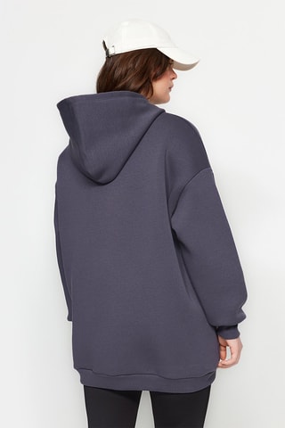 Sweater met Capuchon - Antraciet