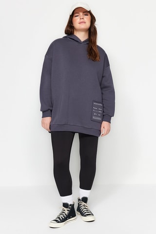 Sweater met Capuchon - Antraciet