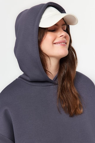 Sweater met Capuchon - Antraciet