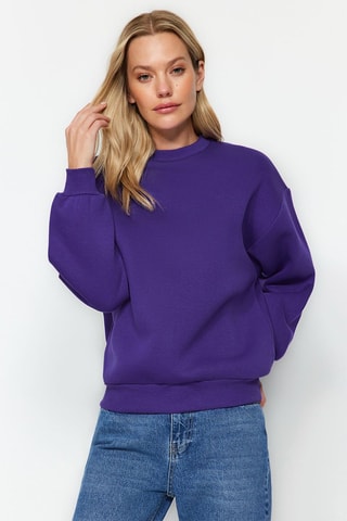 Regular Sweater - Paars