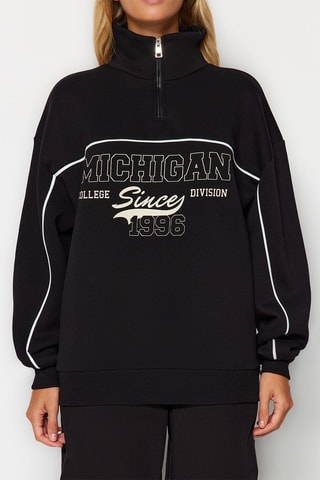 Sudadera oversize - Azul marino