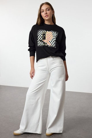 Sweater Regular - Marineblauw