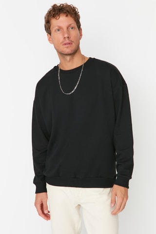 Felpa regular - Nero