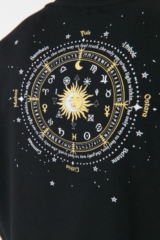 Felpa regular - Nero