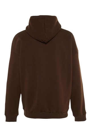 Felpa con cappuccio - Marrone