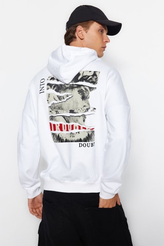 Sweater met Capuchon - Wit