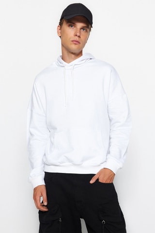 Sweater met Capuchon - Wit