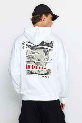 Sweater met Capuchon - Wit