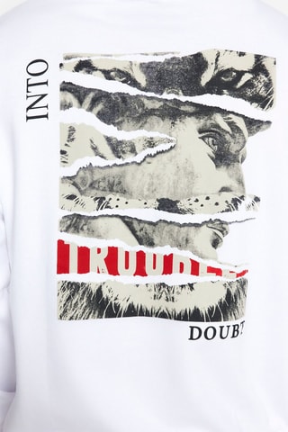 Sweater met Capuchon - Wit