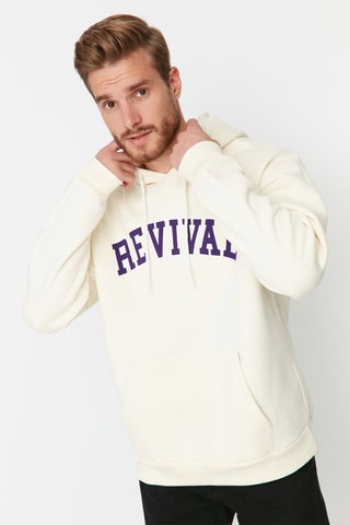 Sweater met Capuchon - Wit