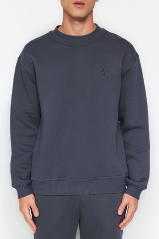 Oversized sweater - Grijs