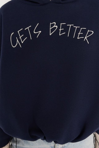 Sudadera con capucha - Azul