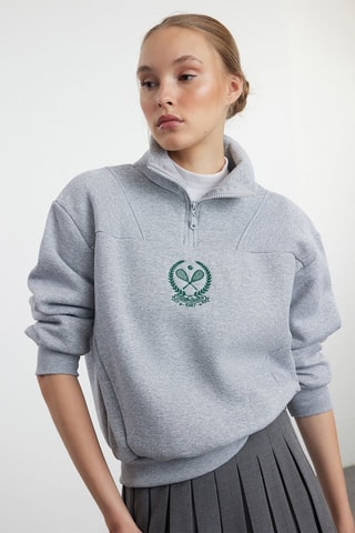 Sudadera regular fit - Gris