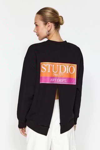 Sweater Regular - Zwart