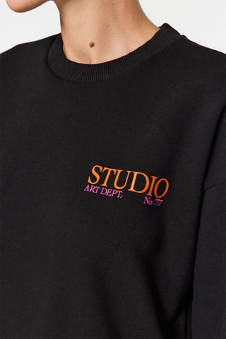 Sweater Regular - Zwart