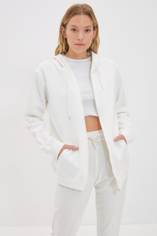 Sweater Oversized met Capuchon - Ecru