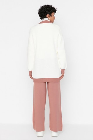 Cardigan e pantaloni - Bianco