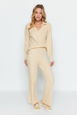 Maglia e pantaloni - Beige