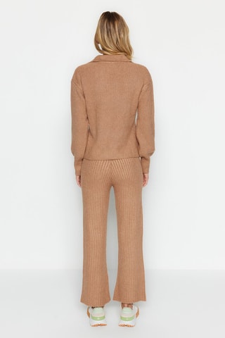 Maglia e pantaloni - Cammello