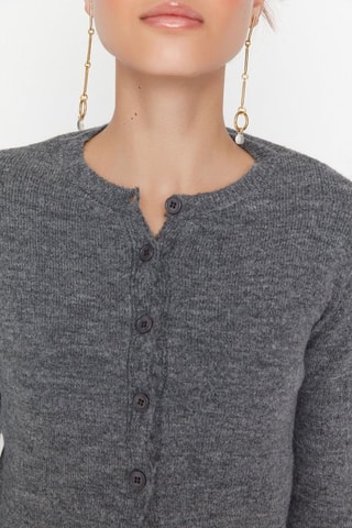 Vest en Crop Top - Antraciet